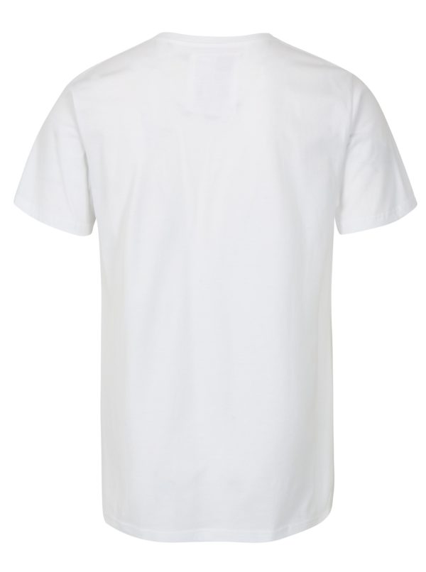 Biele tričko s potlačou Dedicated Scarface Little Friend
