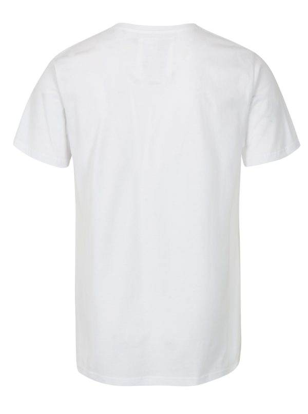 Biele tričko s potlačou Dedicated Eazy-E