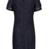 Tmavomodré čipkované šaty Dorothy Perkins