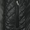 Čierna koženková puzdrová sukňa Yest