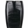 Čierna koženková puzdrová sukňa ONLY Ann
