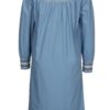 Modré šaty s odhalenými ramenami VILA Adiniana