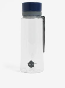 Plastová fľaša s tmavomodrým uzáverom EQUA (600 ml)