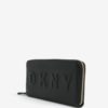 Čierna veľká peňaženka DKNY Around