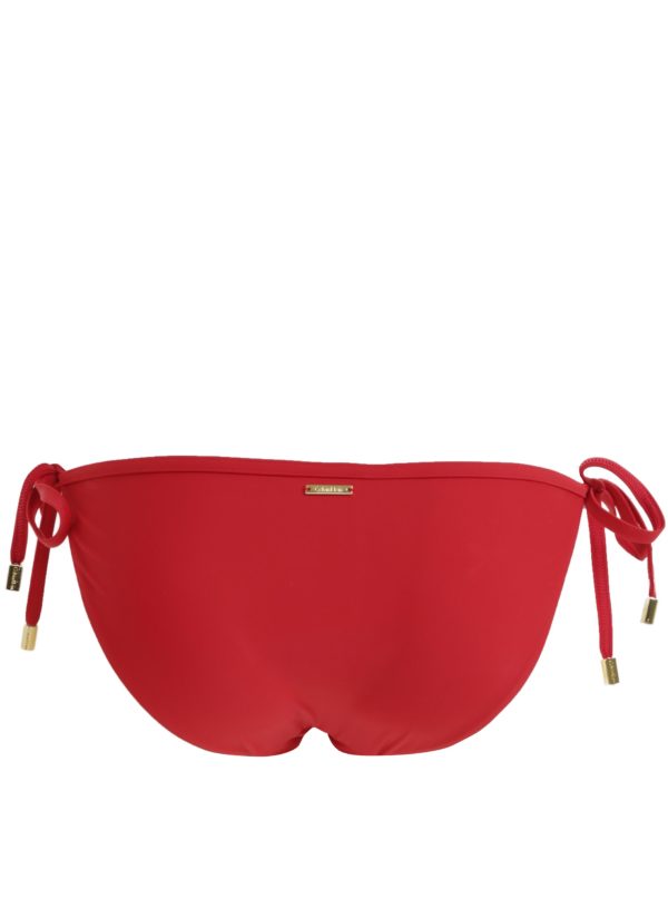Červený spodný diel plaviek Calvin Klein Underwear