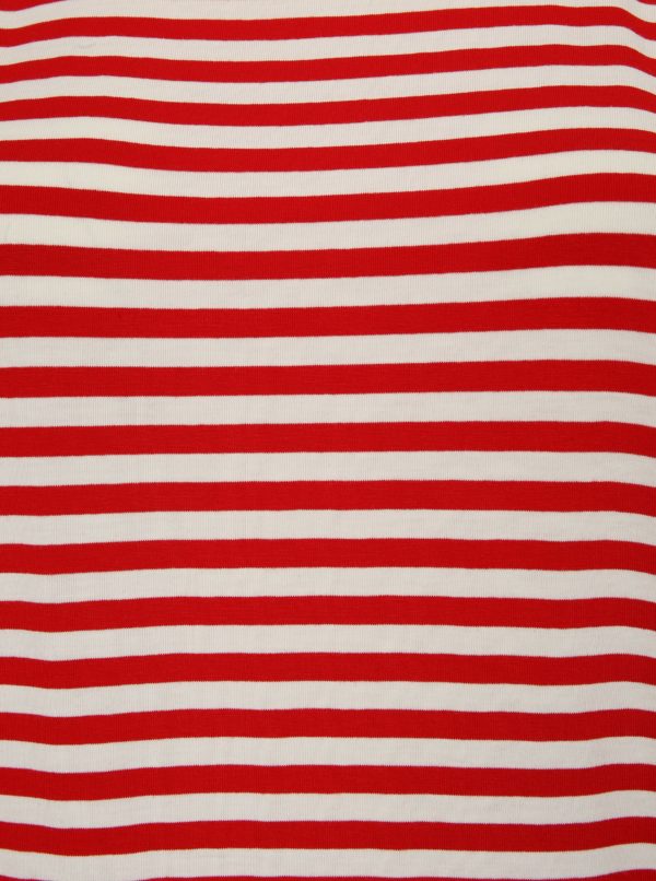 Červené pruhované tričko Dorothy Perkins Curve