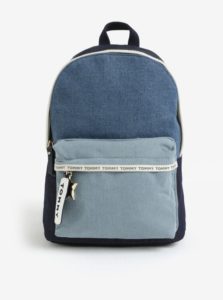 Modrý rifľový batoh Tommy Hilfiger