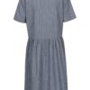 Sivo–modré pruhované šaty Selected Femme Rose