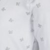 Biele vzorované dievčenské tričko s dlhým rukávom 5.10.15.