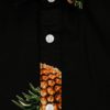 Čierna vzorovaná slim košeľa s krátkym rukávom ONLY & SONS Cool