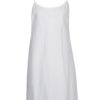 Biele ľanové košeľové šaty DKNY