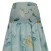 Svetlozelená tehotenská kvetovaná sukňa Mama.licious Lemonade