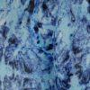 Modrá priesvitná vzorovaná blúzka Yest