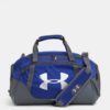 Sivo-modrá vodovzdorná športová taška Under Armour