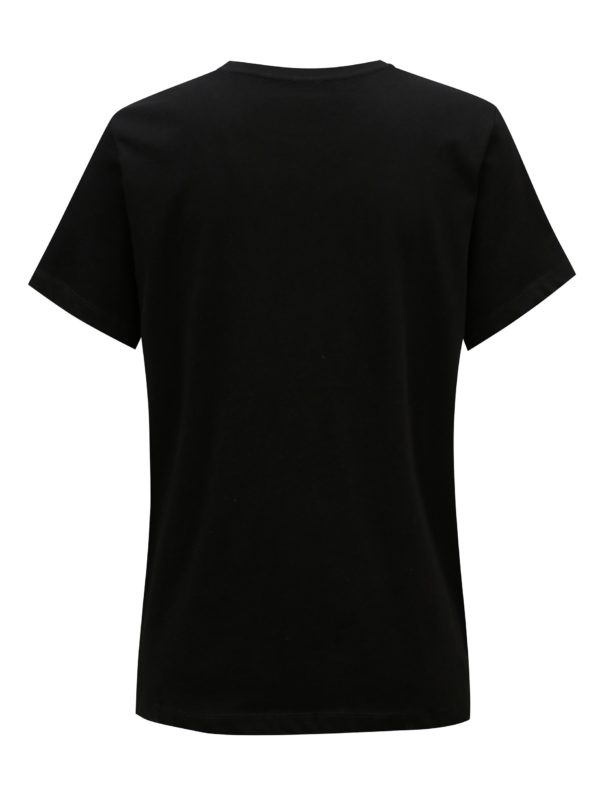 Čierne dámske tričko s potlačou Pepe Jeans Mariona