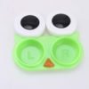 Zelené puzdro na kontaktné šošovky Kikkerland Owl