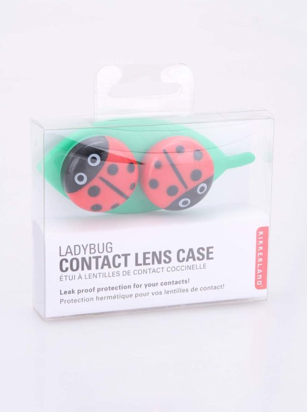 Puzdro na kontaktné šošovky Kikkerland Ladybug