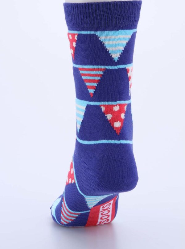 Súprava troch farebných dámskych narodeninových ponožiek Oddsocks Becky