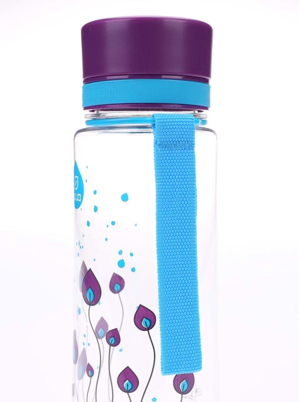 Plastová fľaša s motívom listov EQUA (600 ml)