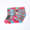 Súprava šiestich farebných dámskych ponožiek Oddsocks Cotton Kandy