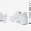 Biele pánske kožené tenisky Nike Air Max '90 Essential