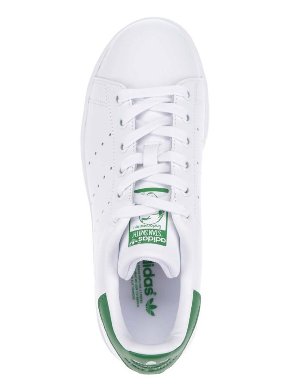 Biele kožené tenisky adidas Originals Stan Smith