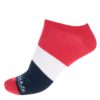 Modro-červené unisex členkové ponožky Fusakle Jachtár