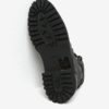 Čierne pánske kožené topánky Geox Kieven