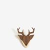 Drevená brošňa v tvare jeleňa BeWooden Deer Brooch