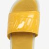 Žlté dámske šľapky Nike Benassi Jdi