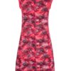 Čierno-ružové kvetované šaty LOAP Brea