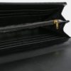 Čierna lesklá peňaženka s plastickým vzorom Anna Smith