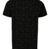 Čierne pánske vzorované tričko ALPHA INDUSTRIES 