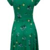 Zelené kvetované šaty Dorothy Perkins Petite