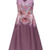 Fialové kvetované šaty Dorothy Perkins