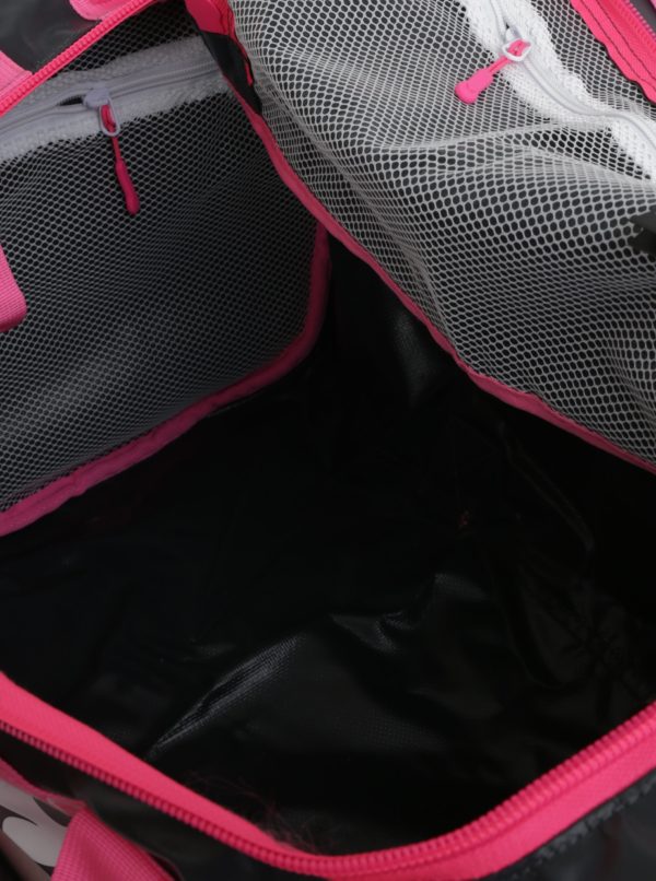 Sivo-ružová vzorovaná športová taška Kari Traa