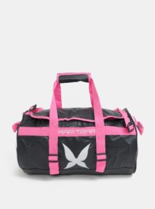 Sivo-ružová vzorovaná športová taška Kari Traa
