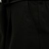 Čierne culottes s vysokým pásom Dorothy Perkins Petite