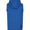 Modrá chlapčenská mikinová vesta s kapucňou LOAP Hytek