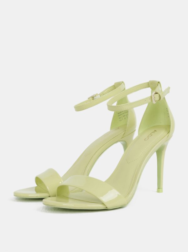 Svetlozelené sandálky ALDO Cally
