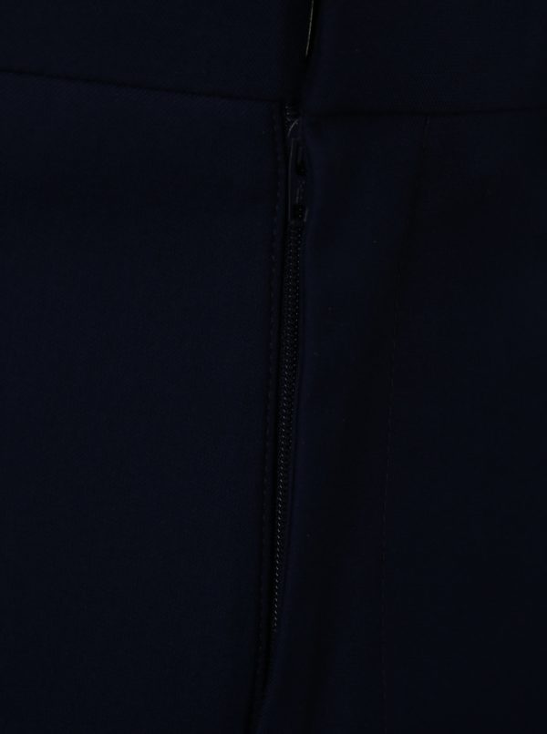 Tmavomodré oblekové skinny fit nohavice Burton Menswear London