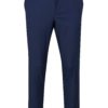 Tmavomodré oblekové skinny fit nohavice Burton Menswear London