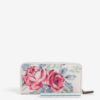 Krémová peňaženka s motívom kvetov Cath Kidston