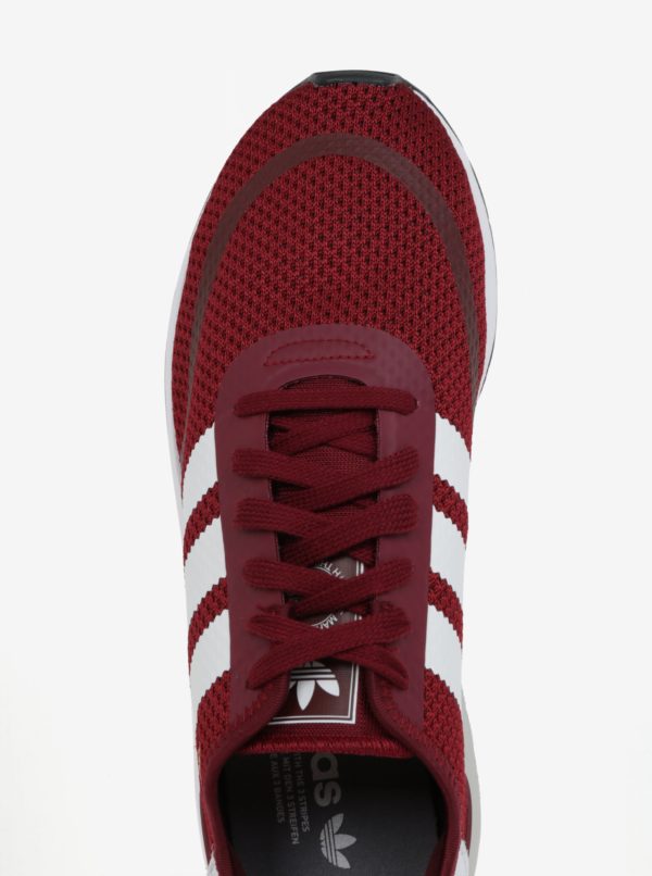 Vínové pánske tenisky adidas Originals Iniki Runner
