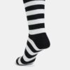 Biele vzorované unisex ponožky Fusakle Triangel