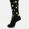 Čierno-žlté unisex ponožky s motívom jašterice Fusakle Salamandra