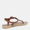 Hnedé vzorované sandále Grendha Romantic