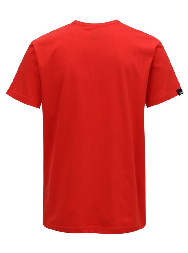 Červené pánske tričko MEATFLY Logo