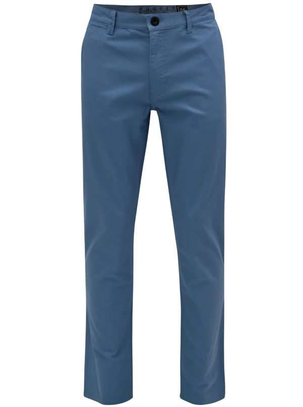 Modré pánske nohavice NUGGET Lenchino
