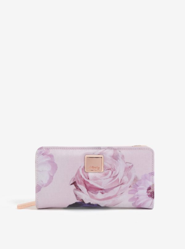 Ružová kvetovaná peňaženka Liberty by Gionni Fleur